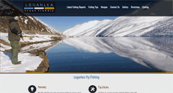 Desktop Screenshot of loganleafishery.co.uk